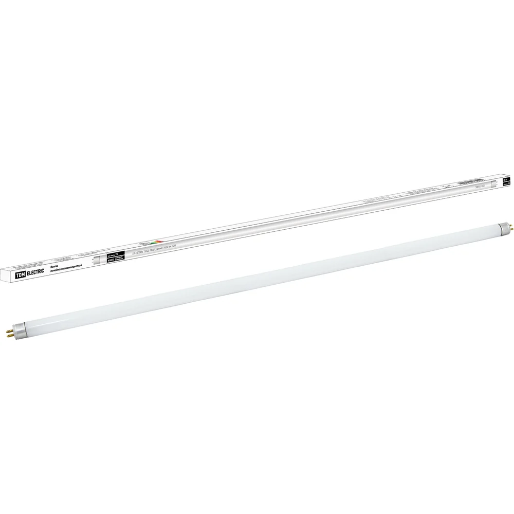 Линейная люминесцентная лампа TDM ЛЛ-16/28Вт,T5/G5, 4000К SQ0355-0023