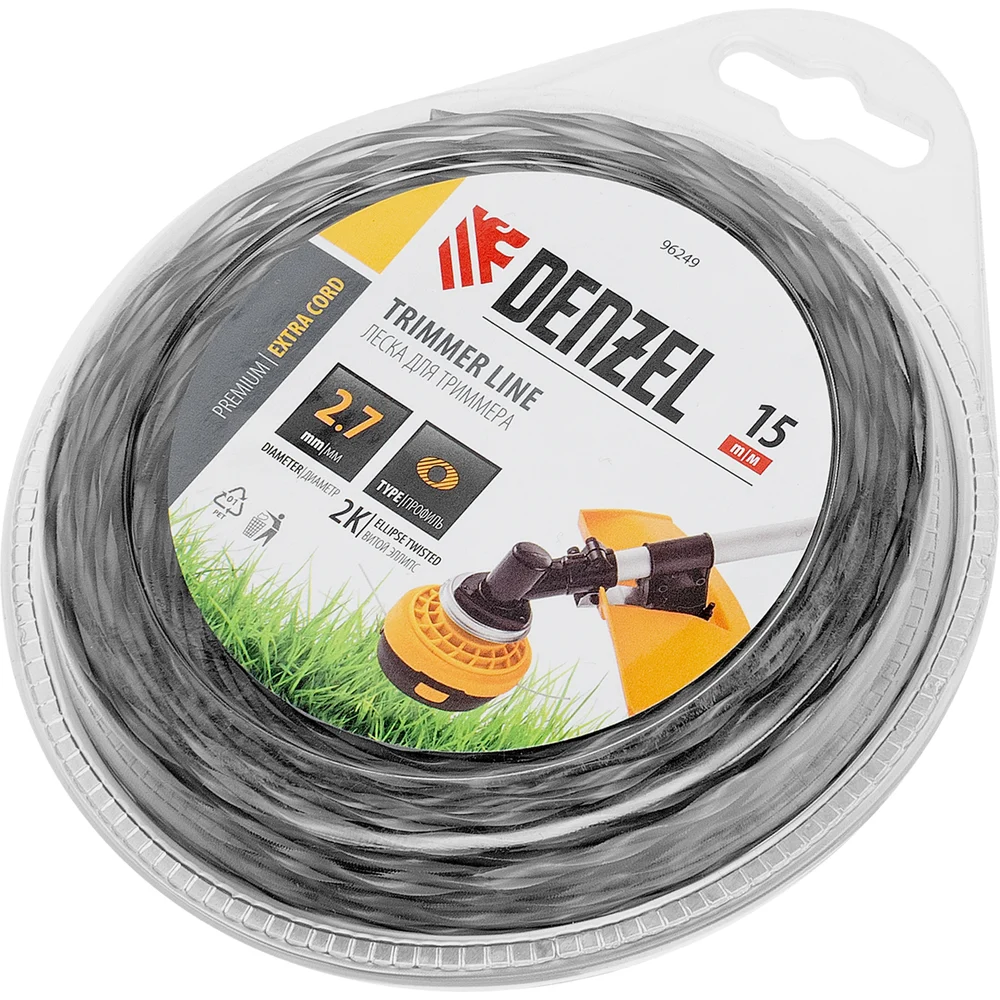 Леска для триммера Denzel EXTRA CORD 96249