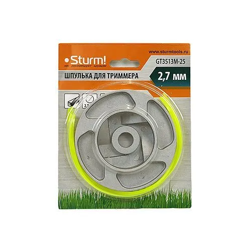 Катушка с леской для триммеров STURM! GT3513M-25, 2.4мм