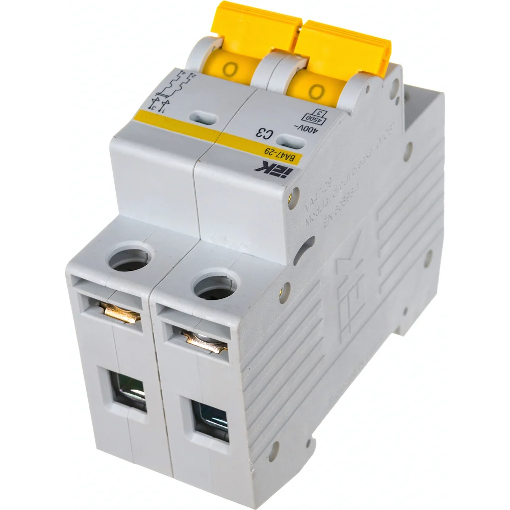 Автомат IEK ВА47-29 2п, C, 3А, 4.5кА MVA20-2-003-C