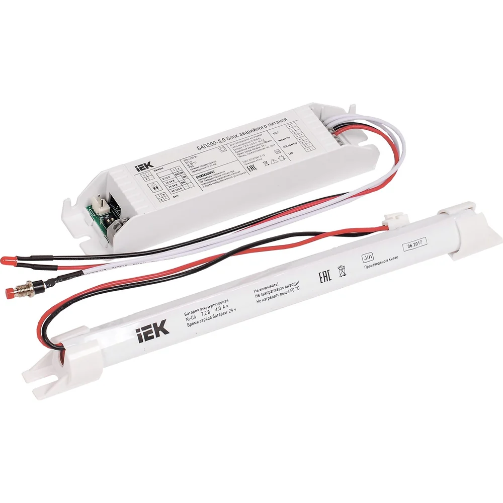 Блок аварийного питания для LED IEK БАП200-30 LLVPOD-EPK-200-3H