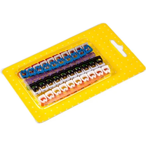 Клипсы LanMaster LAN-MCC-NUM-SET-C5E для маркировки, 100шт.