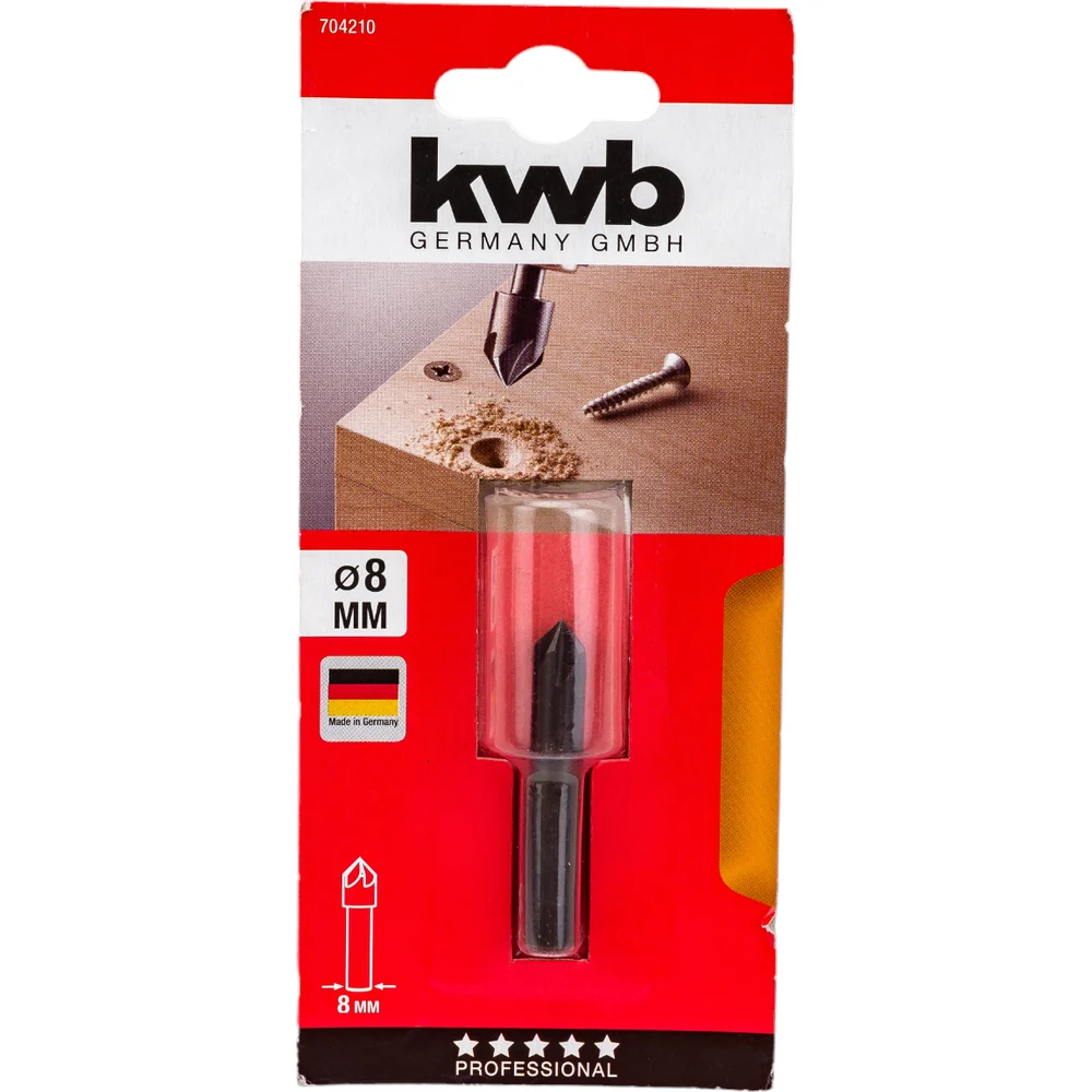 Зенкер по дереву и цветным металлам KWB 7042-10