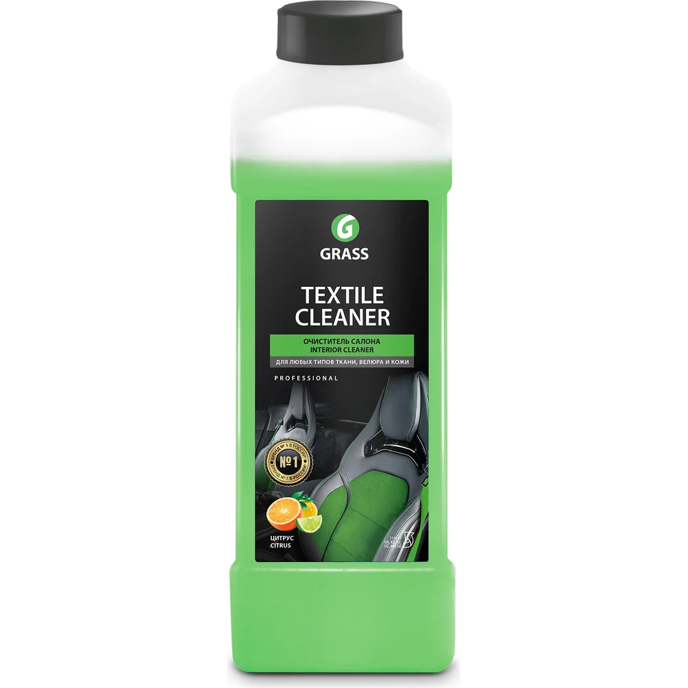 Низкопенный очиститель салона Grass Textile-cleaner 112110