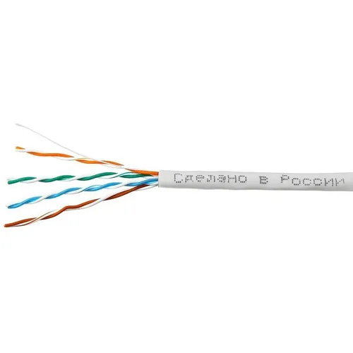 Кабель SKYNET CSP-UTP-LSLTx-4-CU UTP, кат.5E, 305м, 4 пары, 24AWG, 0.51мм, медь, многожильный, серый