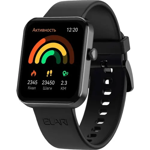 Смарт-часы ELARI Watch LITE, 1.83", черный