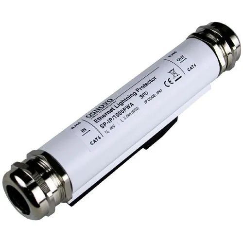 Грозозащита RJ-45 OSNOVO SP-IP/1000PWA, серебристый