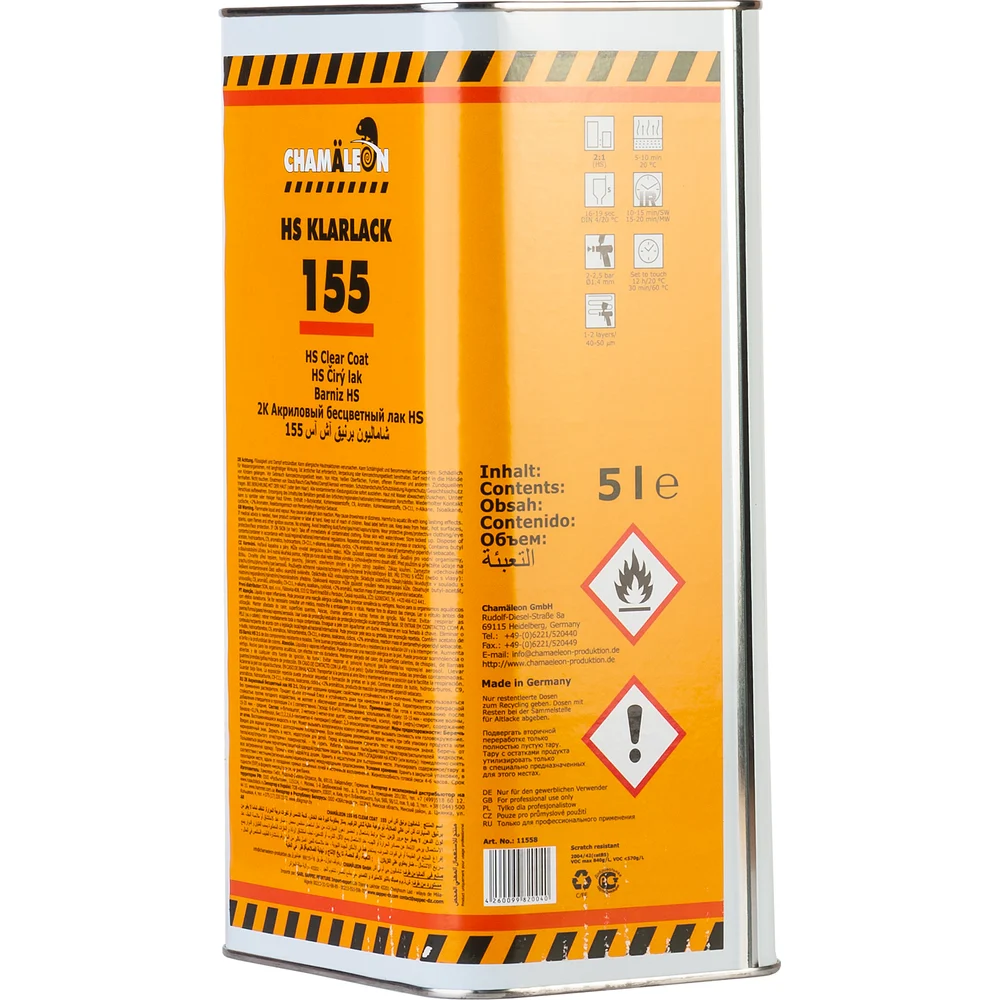 Бесцветный лак Chamaeleon HS 11558
