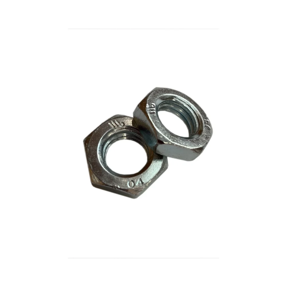 Низкая шестигранная оцинкованная гайка ZAMETAL М10 DIN439 500 шт ZA511775