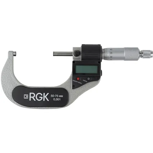 Микрометр цифровой RGK MC-75, 50-75 мм, разм.шага:0.001мм [757041]