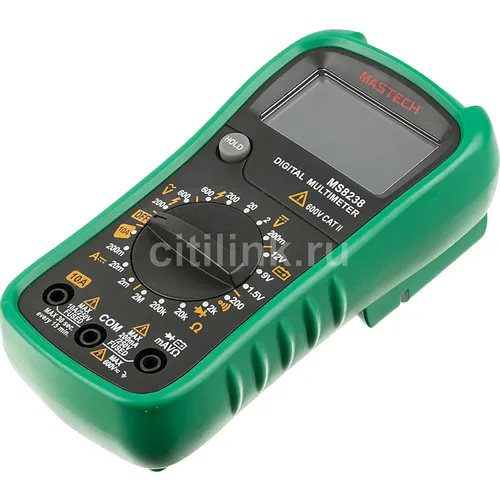 Мультиметр цифровой MASTECH MS8238, ручной [13-2026]