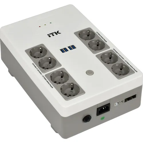 ИБП ITK Electra EST8-600VA-1-001-L, 600ВA