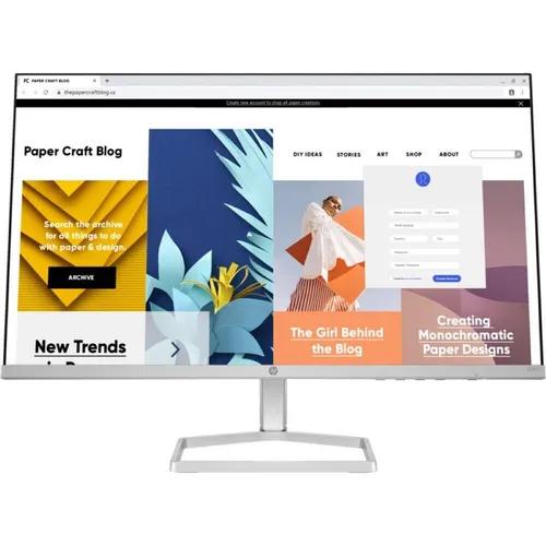 23.8" Монитор HP Series 5 524sf, 1920x1080, IPS, 100Гц, 1хHDMI, серебристый/черный и серебристый [94c17as]