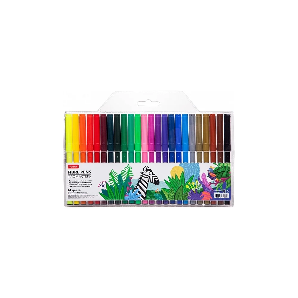 Фломастеры Hatber COLORA 063885