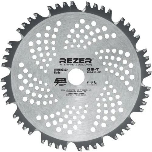Нож для триммеров REZER GS-T, 230мм [03.010.00008]
