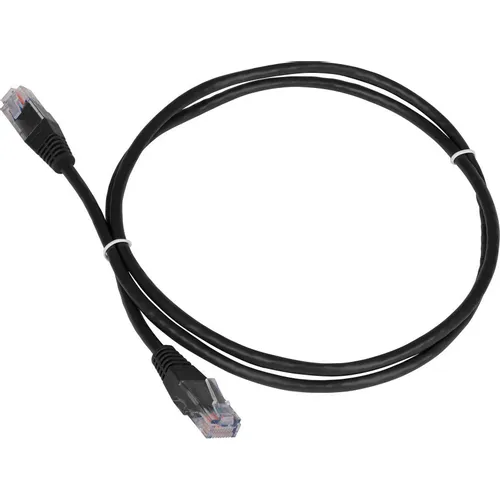 Патч-корд LanMaster вилка RJ-45, вилка RJ-45, кат.5E, ПВХ, 20м, черный [twt-45-45-20-bk]