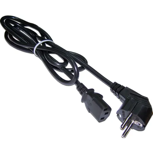 Шнур питания Lanmaster (LAN-PP13/SHA-10-BK) C13-Schuko проводник.:3x0.75мм2 10м 220В 10А черный