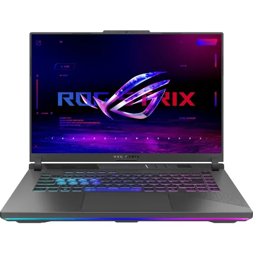 Ноутбук игровой ASUS ROG Strix G16 G614PP-S5063, 16", 2025, IPS, AMD Ryzen 9 8940HX 2.4ГГц, 16-ядерный, 32ГБ DDR5, 1ТБ SSD, NVIDIA GeForce RTX 5070 для ноутбуков - 8 ГБ, TGP 115Вт, без операционной системы, серый [90nr0l67-m00300]