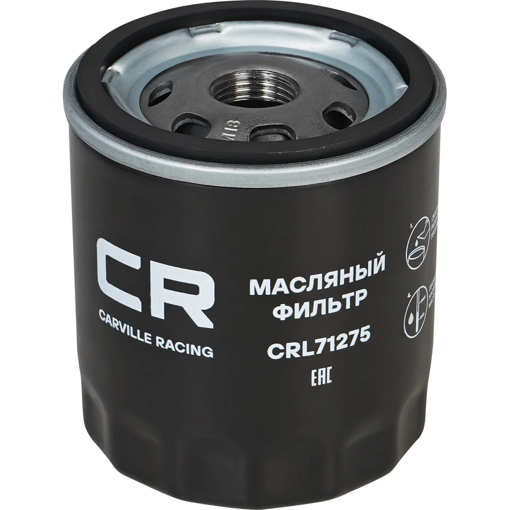 Масляный фильтр для автомобилей opel astra h (04-)/chevrolet lacetti (04-)/cruze (09-) CARVILLE RACING CRL71275