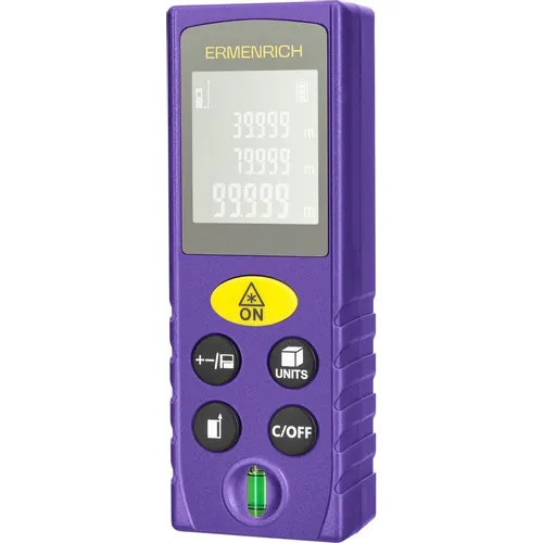 Лазерный дальномер ERMENRICH GK40, 1 класс лазера, 620нм, луч красный [85321]