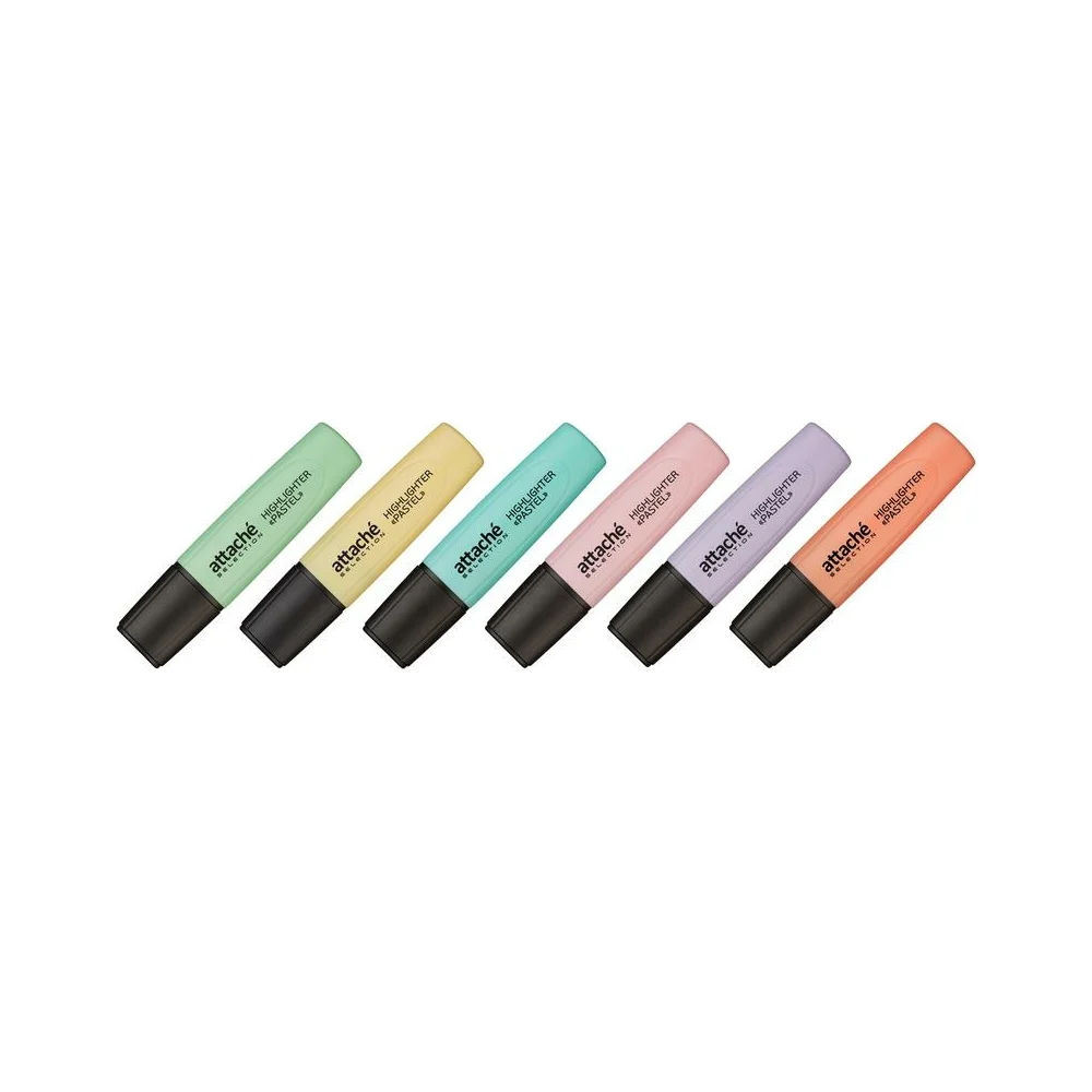 Выделитель текста маркер Attache Selection Pastel 958592