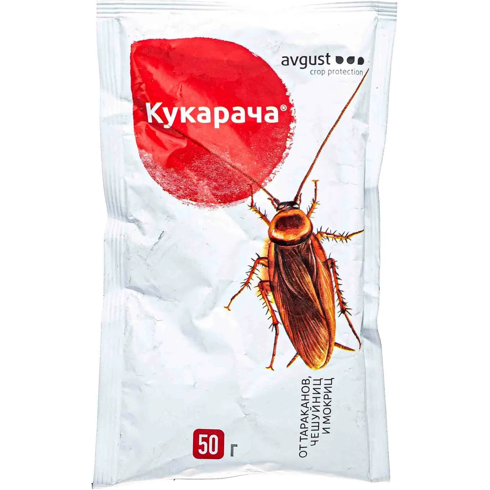 Гранулы от тараканов и мокриц Avgust Кукарача A00493