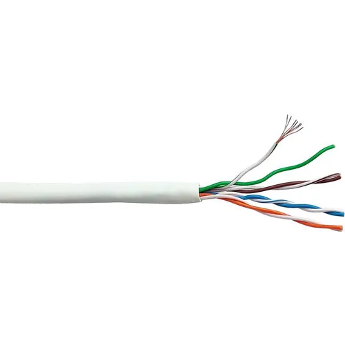 Кабель информационный LanMaster кат.5E, 305м, белый [lan-5eutp-pt-lszh-wh]