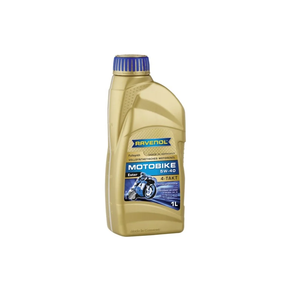 Моторное масло RAVENOL Motobike 4-T Ester 5W-40 1171102-001-01-999