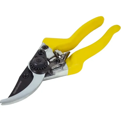 Секатор HANSKONNER HK3012-07-21 серый/желтый