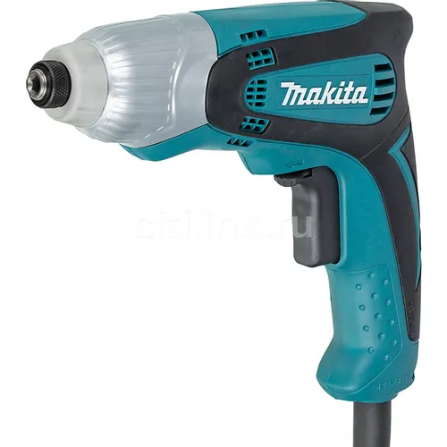 Ударная дрель-шуруповерт Makita TD0100, сетевой