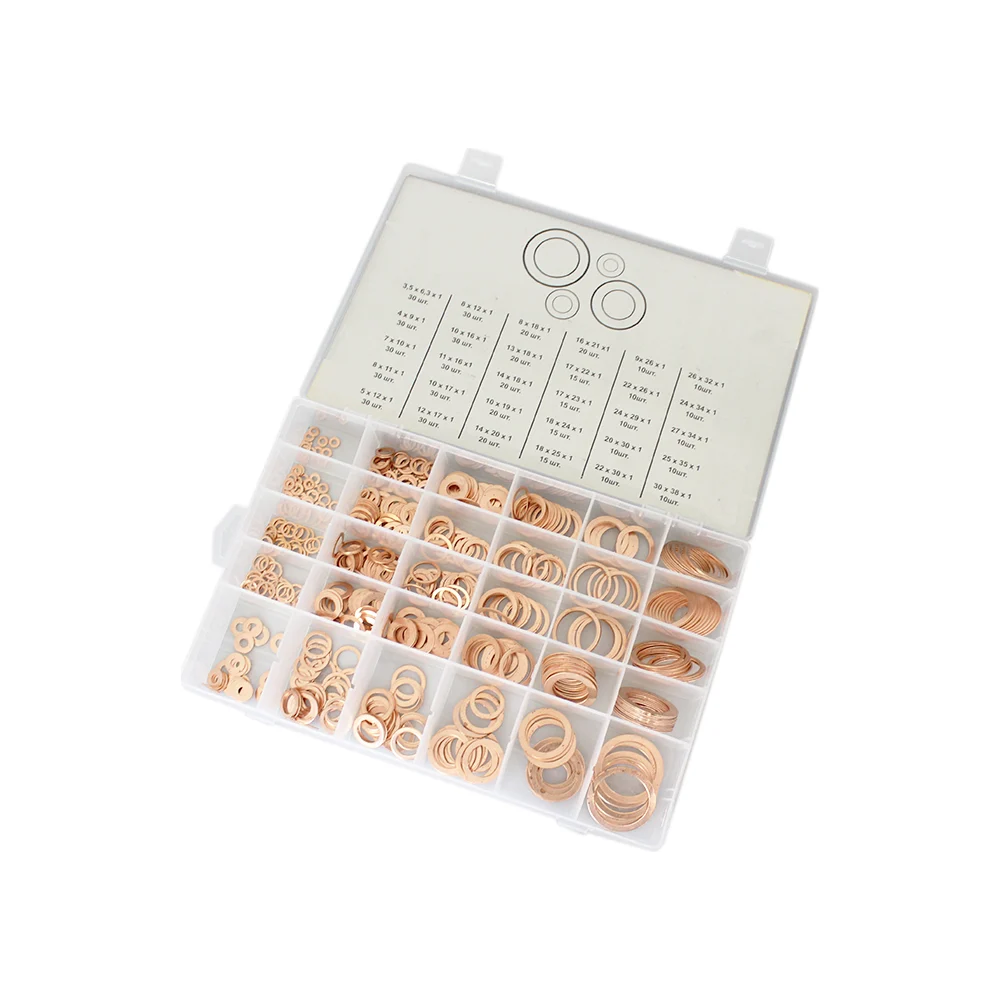 Медные шайбы WIEDERKRAFT WDK-214069