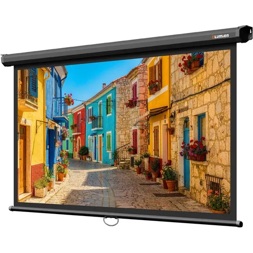 Экран Lumien Eco Picture LEP-100129, 192х137 см, 16:9, настенно-потолочный черный
