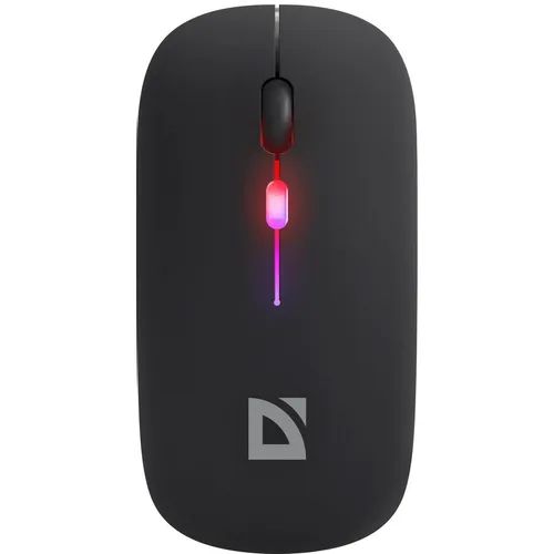 Мышь беспроводная Defender Coda MB-261, Bluetooth/Радио, оптическая, USB, 1600dpi, черный [52261]