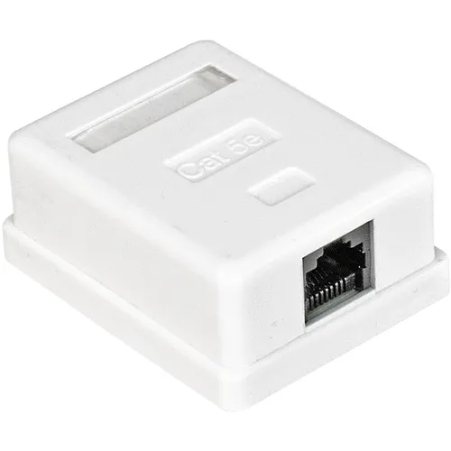 Розетка Exegate SM1-RJ45-C5 RJ-45 (EX271122RUS) наклад. RJ45 кат.5E