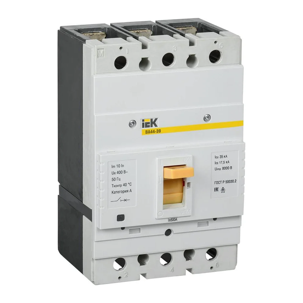 Автоматический выключатель IEK ВА44-39 SVT50-3-0500-35