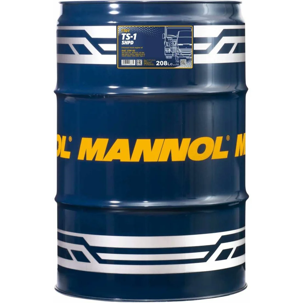 Минеральное моторное масло MANNOL TS-1 SHPD 15W40 1240
