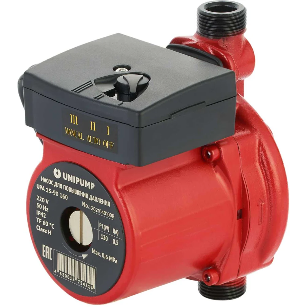 Циркуляционный насос для повышения давления UNIPUMP UPA 15-120 195 75438