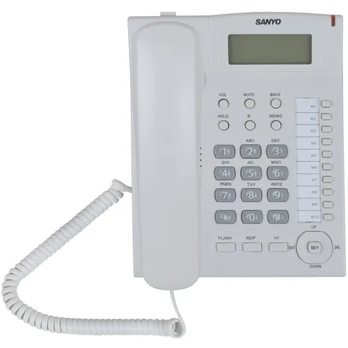 Проводной телефон Sanyo RA-S517W, белый