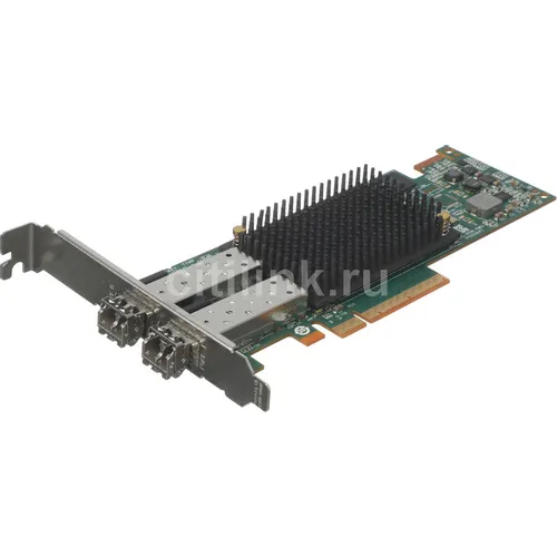 Контроллер LSI Emulex LPe16002B-M6 HBA PCIe 16 Gb 2-port Fibre Channel Adapter by (LPE16002B-M6)