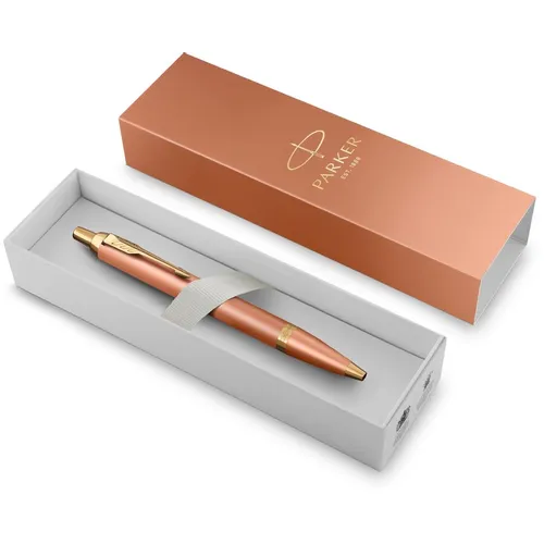 Ручка шариковая Parker IM Writing Rituals K331 Orange GT корп.оранжевый чернила синий коробка подарочная [2203902]