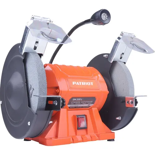 Точильный станок Patriot GM 200 L Expert, 550Вт [160301536]