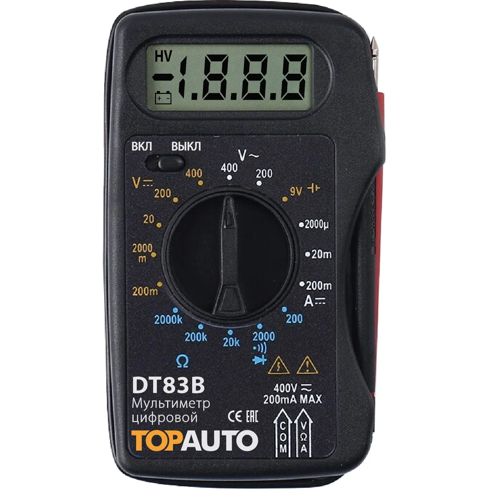 Цифровой мультиметр TopAuto DT83B
