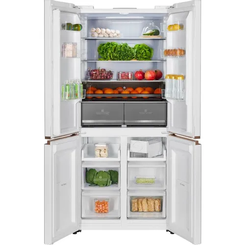 Холодильник двухкамерный HIBERG i-RFQ 630G WS Total No Frost, Side by Side, инверторный, белый