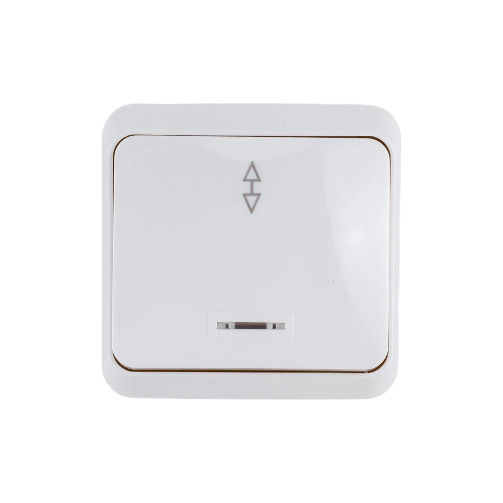 Проходной одноклавишный выключатель Smartbuy Юпитер SBE-03w-10-SW12-1