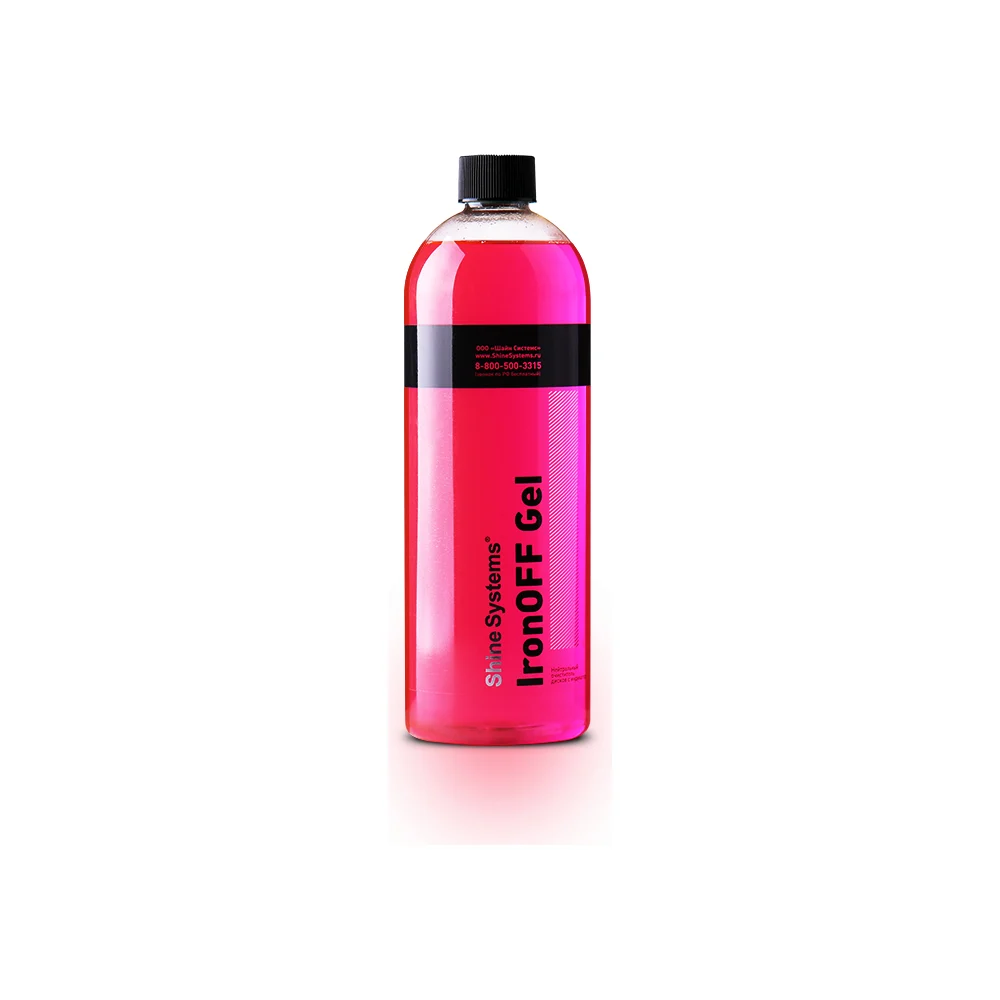 Нейтральный очиститель дисков Shine systems IronOFF Gel SS753