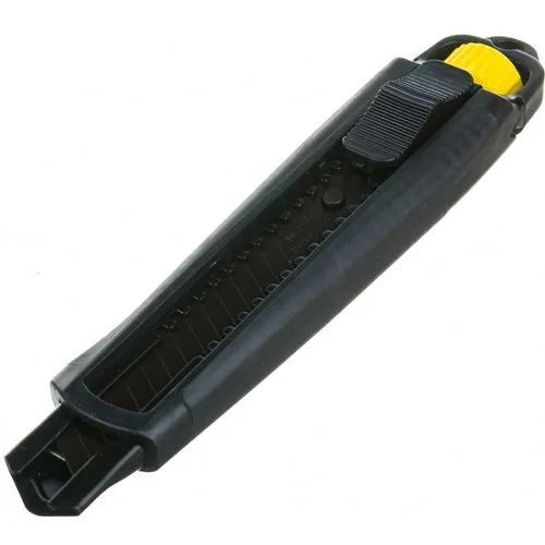 Нож HANSKONNER HK1076-08-01, 18мм, 1шт, черный