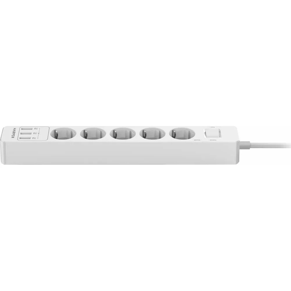 Сетевой фильтр-удлинитель Harper UCH-510 White H00003207