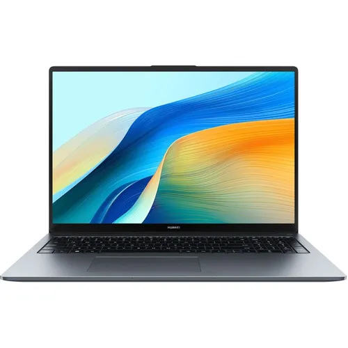 Ноутбук Huawei MateBook D 16 MCLG-X, 16", 2024, IPS, Intel Core i7 13700H 2.4ГГц, 14-ядерный, 16ГБ LPDDR4x, 1ТБ SSD, Intel Iris Xe graphics, без операционной системы, серый космос [53014hyk]