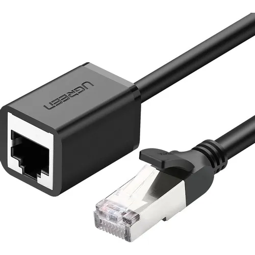 Патч-корд UGREEN NW112 литой (molded), UTP, кат.6, 3м, 4 пары, 26AWG, медь, многожильный, черный