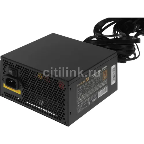 Блок питания EXEGATE 1200PPH, 1200Вт, 80 PLUS BRONZE, 120мм, черный [ex292158rus-oem]